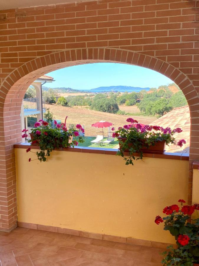 Hotel Ristorante Le Querciolaie Dei Ricci 폰테블란다 외부 사진